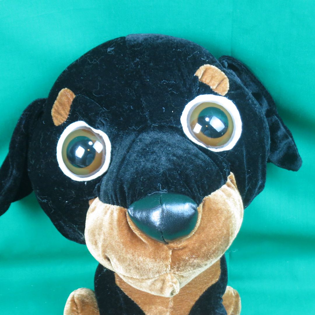 the dog stuffed animal big head